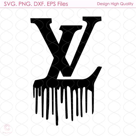 louis vuitton drip logo images.